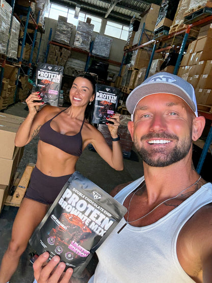 Double Chocolate Chip Protein Brownie Mix