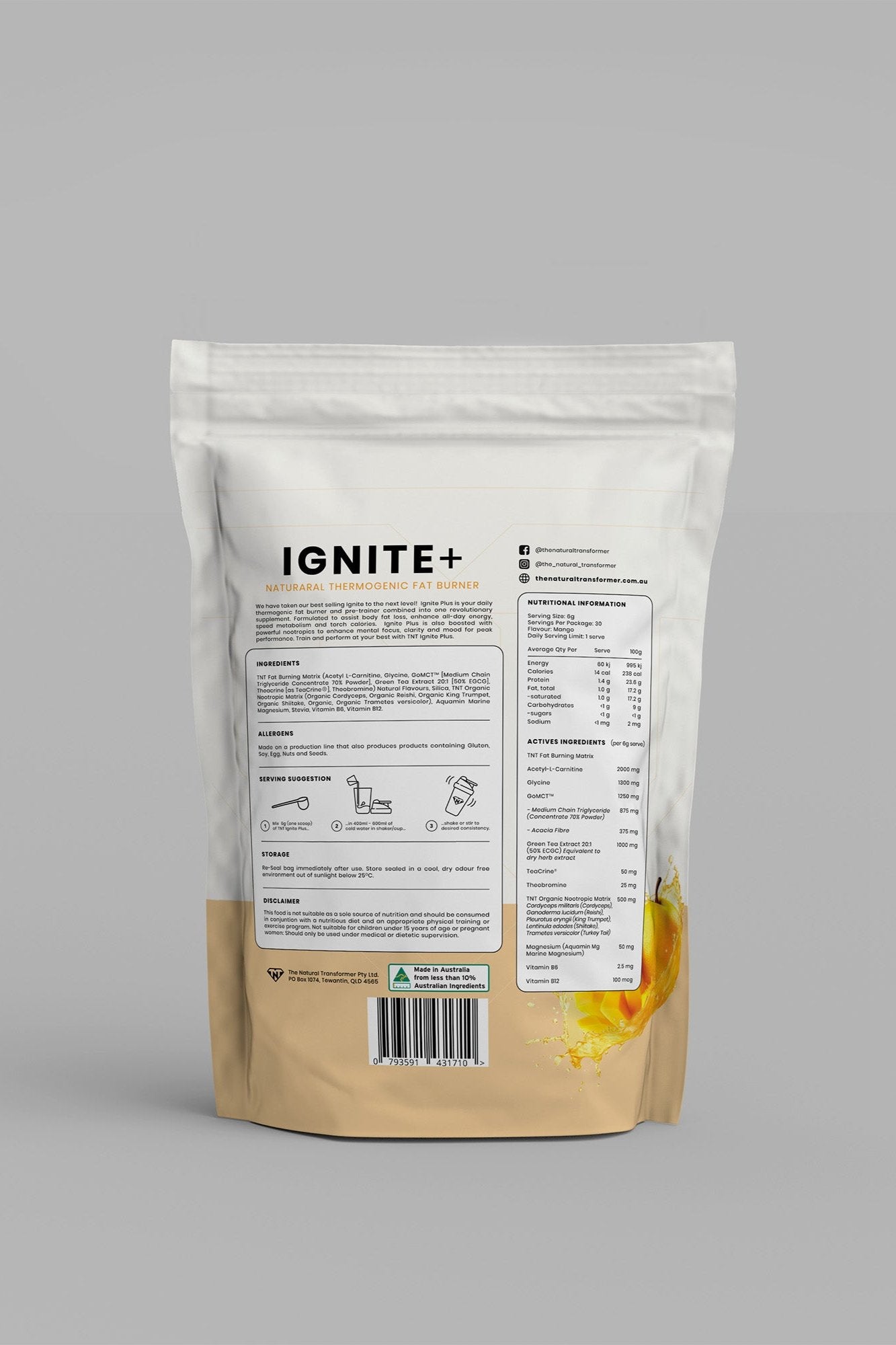 Ignite+ – The Natural Transformer