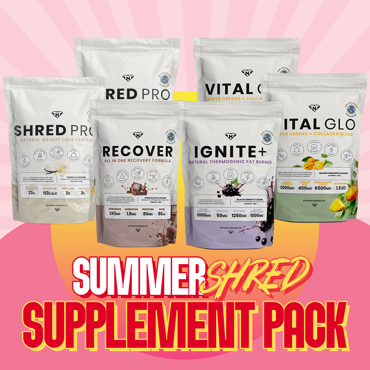 Summer Shred Challenge Pack
